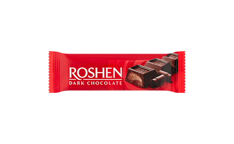 Roshen étcsokoládés szelet csokoládé ízű krémes 33g