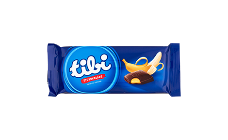 Tibi banánkrémes étcsokoládé 90g